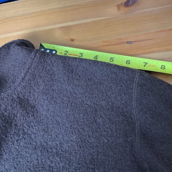 Rino Rossi Chocolate Brown Boiled Wool Zip Up Jacket w Pockets Canadian Made - Picture 5 of 11